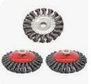Yassı Burgulu Tel Fırça 85 Mm 8.5 Cm Genişlik Yassı Burgulu Tel Fırça 0105 -B3660