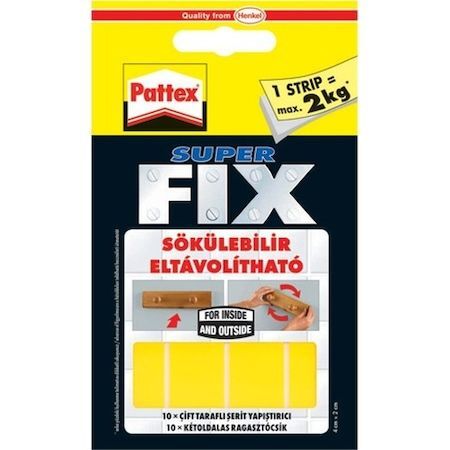 Pattex Süper Fix Çift Taraflı Şerit  Yapıştırıcı