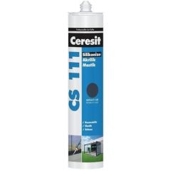 Ceresit Cs 111 Akrilik Mastik Kartuş Antrasit Gri 240 Ml