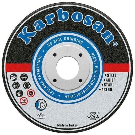 Karbosan 180x3.0x22.23 Metal Kesici Disk