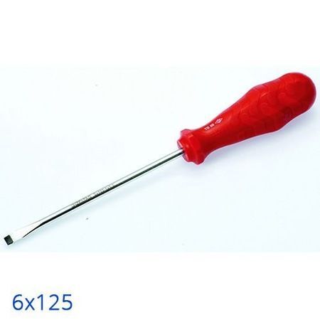 İzeltaş Rod Düz Tornavida  6X125