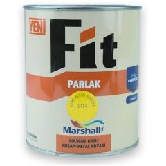Marshall Fit Parlak Ahşap Metal Boyası Y.altın Sarısı 2,5 L
