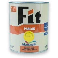 Marshall Fit Parlak Ahşap Metal Boyası Y.altın Sarısı 0,75 L