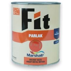 Marshall Fit Parlak Ahşap Metal Boyası Y.bayrak Kırmızı 2,5 L