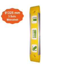 Mıknatıslı Hassas Mini Su Terazisi 3 Fonksiyonlu 23 cm