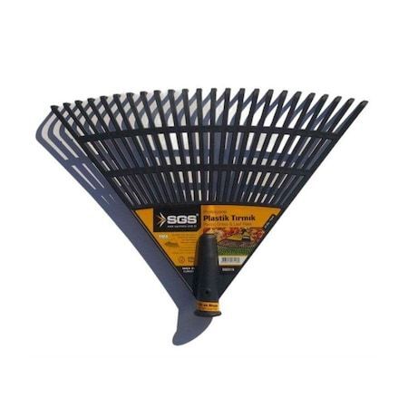 Sgs Profesyonel Plastik Tırmık Siyah Orta Boy 24 Diş Sgs3118