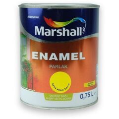 Marshall Enamel Parlak Ahşap Metal Boyası Altın Sarısı 0,75 L
