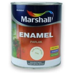Marshall Enamel Parlak Ahşap Metal Boyası Kirli Beyaz 2,5 L