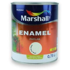 Marshall Enamel Parlak Ahşap Metal Boyası Kum Beji 0,75 L