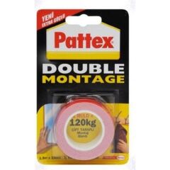 Pattex 120 KG Double Montage Çift Taraflı Bant