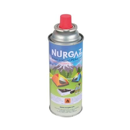 Nurgaz Kamp Ocak Kartuş Tüp Valfli 220Gr