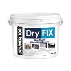 Dryfix Bitümer100 Süper Elastik Bitümlü Likit Membran 18 Kg