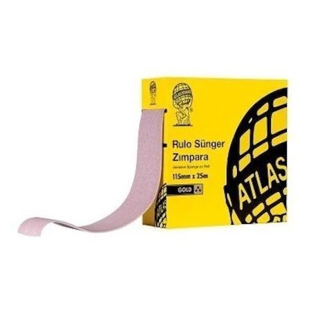 Atlas Sünger Rulo Zımpara 115Mmx25Mt 220 Kum