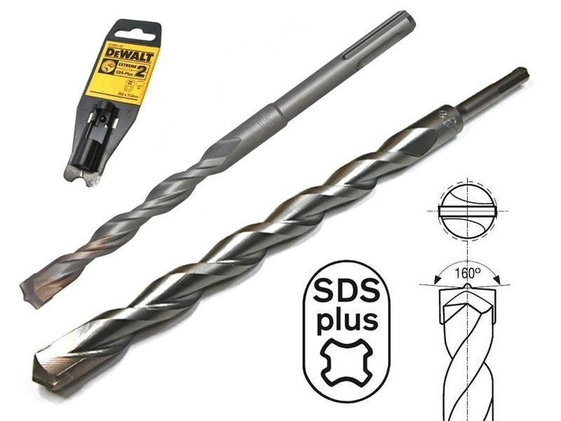Dewalt DT9530 8x210mm Extreme2 SDS-Plus Matkap Ucu