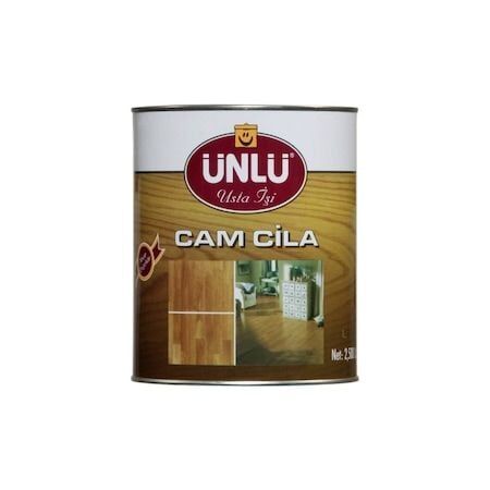 Ünlü Cam Cila Mat 2,5L