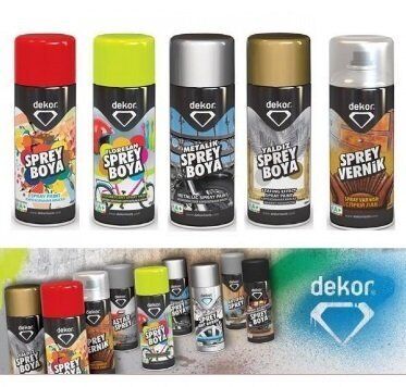 DEKOR Yeşil Sprey Boya 400ml