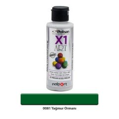 Polisan X1 Art Multisurface Hobi Boyası Yağmur Ormanı 120 Ml.