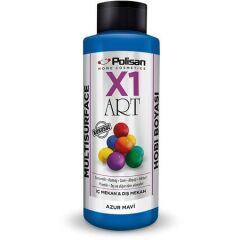Polisan X1 Art Multisurface Hobi Boyası Azur Mavisi 120 ML