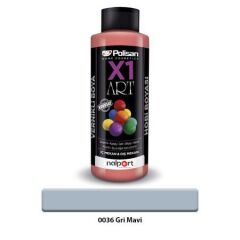 Polisan X1 Art Vernikli Hobi Boyası Gri Mavi 120 Ml.