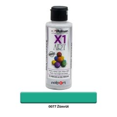 Polisan X1 Art Multisurface Hobi Boyası Zümrüt 120 Ml.