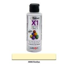 Polisan X1 Art Multisurface Hobi Boyası Vanilya 120 Ml.