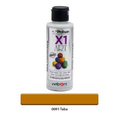 Polisan X1 Art Multisurface Hobi Boyası Taba 120 Ml.