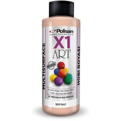 Polisan X1 Art Multisurface Hobi Boyası Şeftali 120 ML