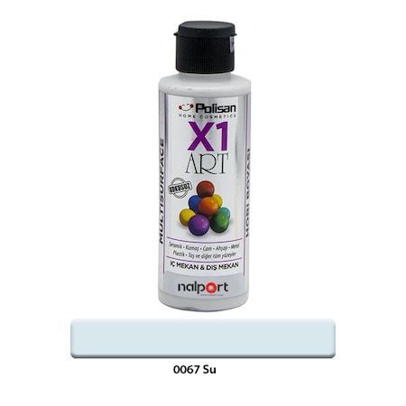 Polisan X1 Art Multisurface Hobi Boyası Su 120 Ml.