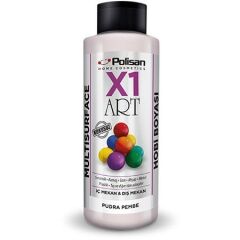 Polisan X1 Art Multisurface Hobi Boyası Pudra Pembe 120 Ml.