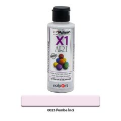 Polisan X1 Art Multisurface Hobi Boyası Pembe Inci 120 Ml.