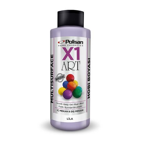 Polisan X1 Art Multisurface Hobi Boyası Lila 120 ML