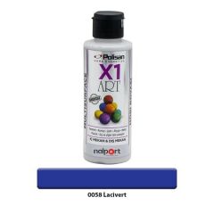 Polisan X1 Art Multisurface Hobi Boyası Lacivert 120 Ml.