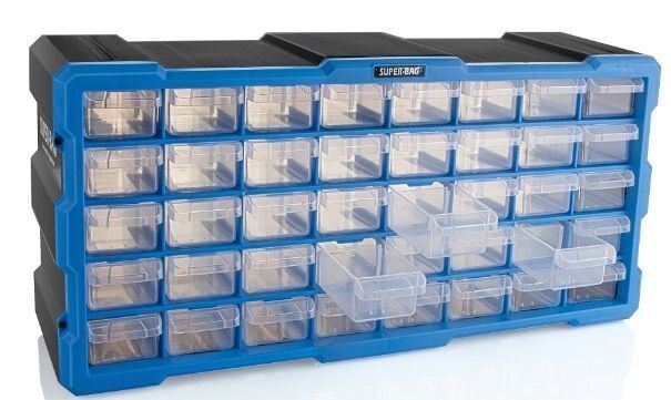 40 lı Yatay Monoblok Çekmece Seti  49,7x15,7x25cm