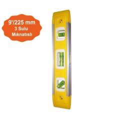 Mıknatıslı Hassas Mini Su Terazisi 3 Fonksiyonlu 23 cm