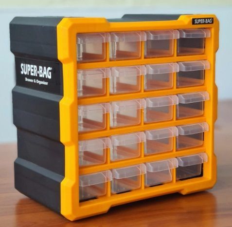 20 li Küçük Monoblok Çekmece Seti  26,2x15,7x26,7cm