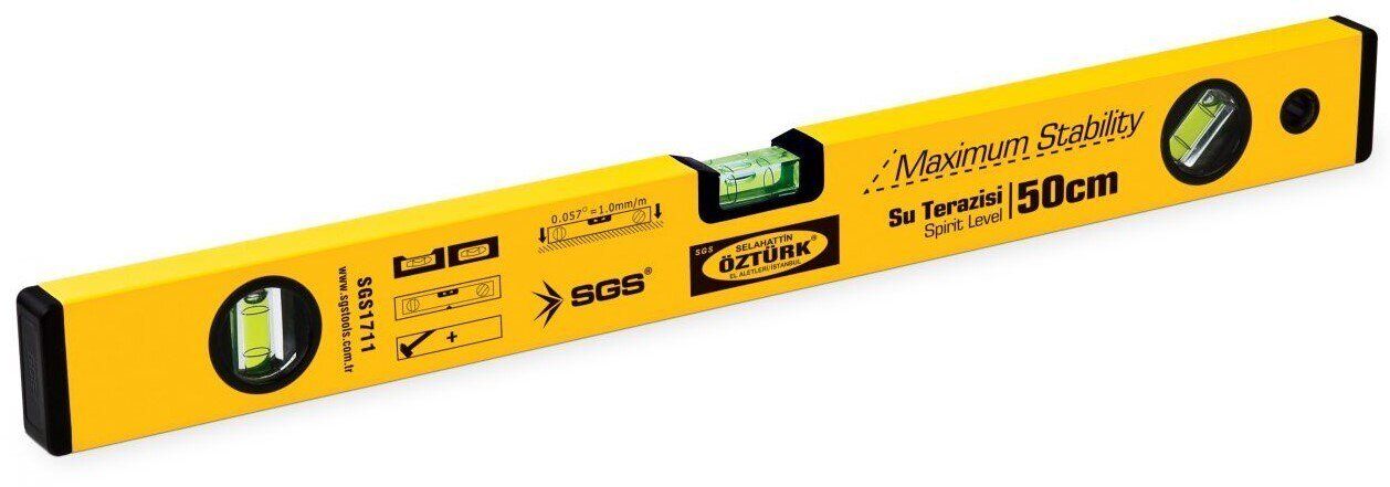 Sgs Alüminyum Su Terazisi 50 Cm Sgs1711