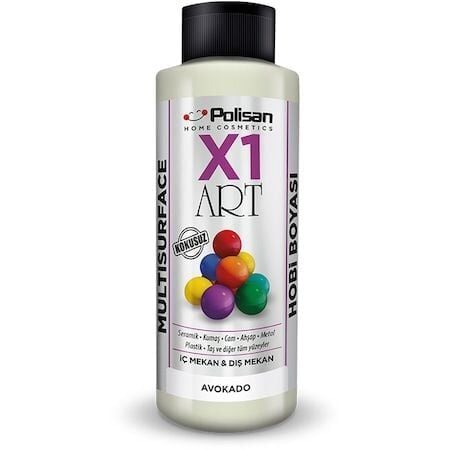 Polisan X1 Art Multisurface Hobi Boyası Avokado 120 ML