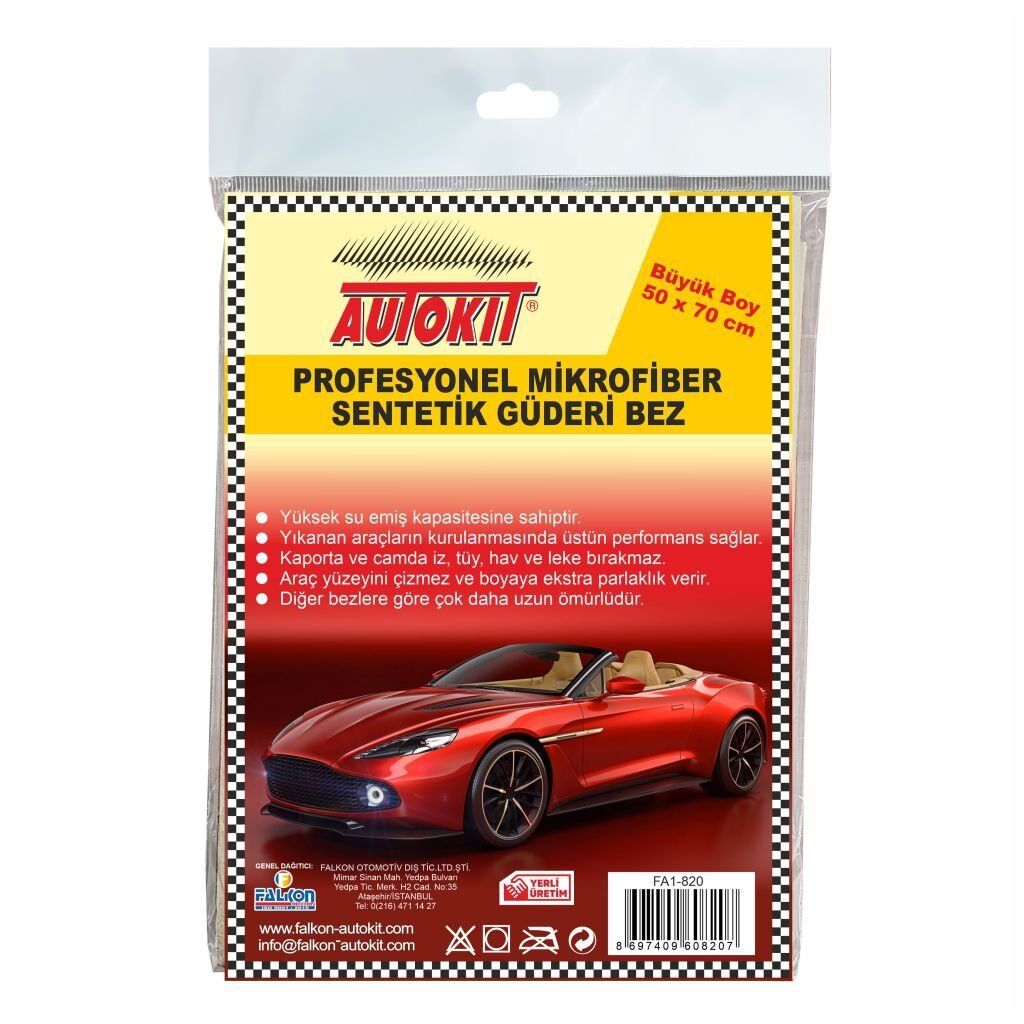 Autokit Oto Kurulama Bezi 50x70cm