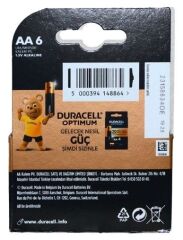 Duracell Pil Basic AA Alkalin Kalem 6'lı