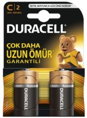 Duracell Pil Basic C Boy 2'li