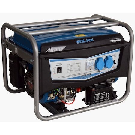 Solax Ym 4000 Lqe Marşlı 4 Kva Benzinli Jeneratör