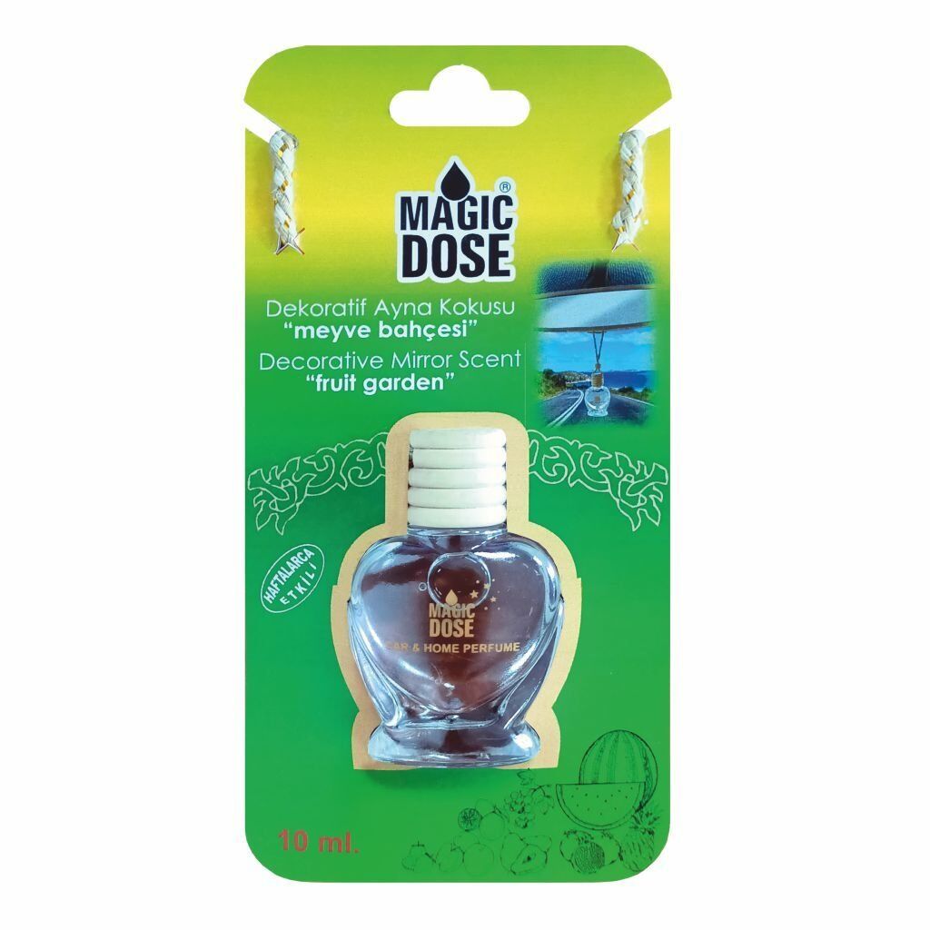 Autokit Magic Dose Dekoratif Ayna Kokusu Meyve Bahçesi 10ml