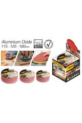 Cırtlı Zımpara Alüminyum Oksit 125 Mm P40 Kum