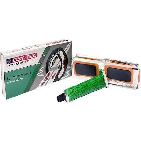 Bay-Tec İç Lastik Yaması Bisiklet Motosiklet Tamir Kiti