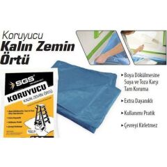 Sgs 4012 Kalın Boya Örtüsü 32 M2 4X8